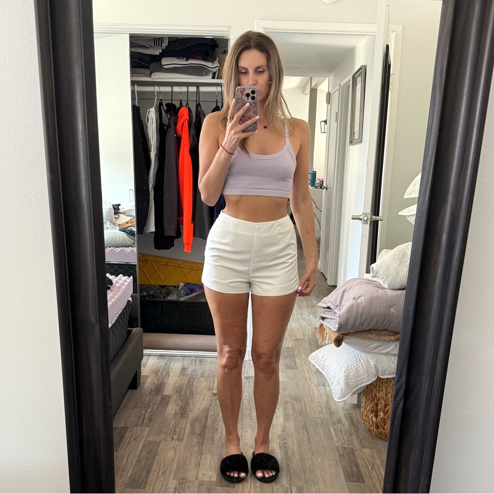 White shorts